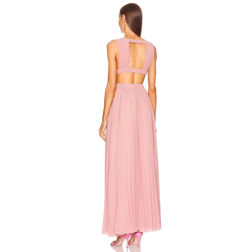Michael Costello x REVOLVE Marcella Gown in Mauve NWOT Size Small - Picture 3 of 3